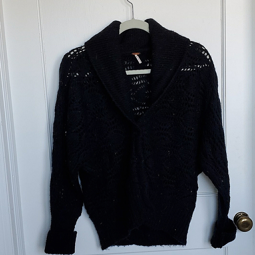 Free People Wool Cardigan